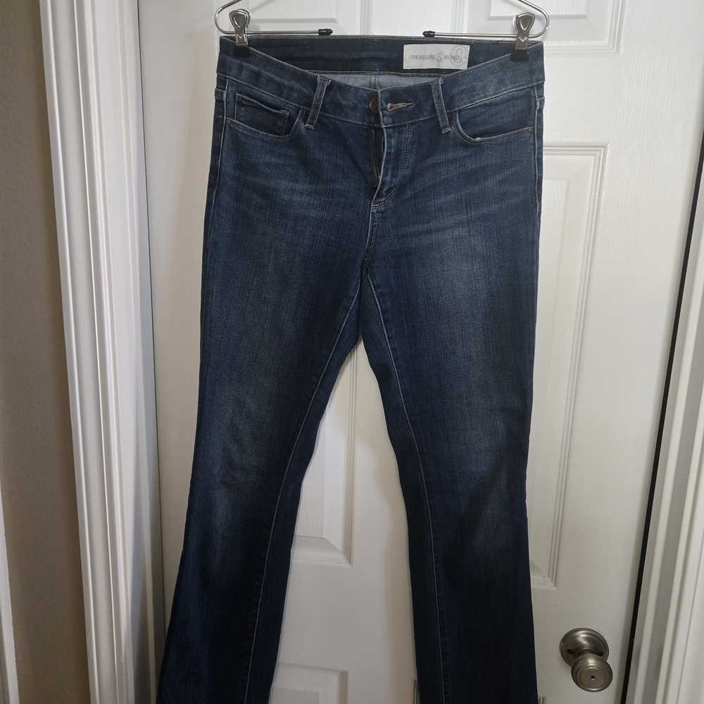 Treasure & Bond Dark Blue Boot Cut Jeans